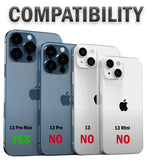 AquaFlex Transparent Anti-Shock Clear Phone Case Cover for iPhone 13 Pro MAX