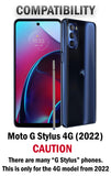 AquaFlex Anti-Shock Clear Case Slim Cover for Moto G Stylus 4G (2022)