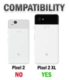 Tech21 Black Smoke EVO Check Case PureGear Tempered Glass for Google Pixel 2 XL