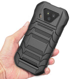 Tactical Hand Strap Rugged Case Cover for Kyocera DuraForce Ultra 5G E7110