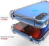 AquaFlex Anti-Shock Clear Phone Case Slim Cover for Motorola Moto E7 Power