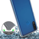 AquaFlex Anti-Shock Clear Phone Case Slim Cover for Motorola Moto E7 Power