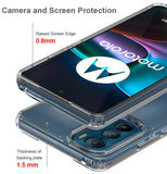 AquaFlex Anti-Shock Clear Case Slim Cover for Motorola Edge 30 (XT2203-1) 5G