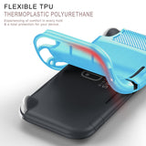 Flexible TPU Rubber Case Cover Grip Skin for Nintendo Switch Lite Console
