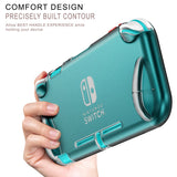 Flexible TPU Rubber Case Cover Grip Skin for Nintendo Switch Lite Console