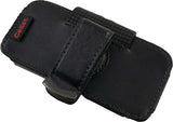 CELLET BLACK POUCH CASE WITH BELT CLIP FOR LG RUMOR LX260 PEARL 8100 8120 8130