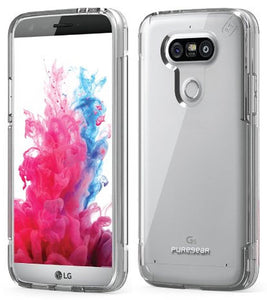 PUREGEAR SLIM SHELL PRO CLEAR ANTI-SHOCK CASE COVER FOR LG G5 PHONE