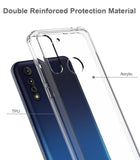 AquaFlex Transparent Clear Case Slim Cover for Motorola Moto G8 Power Lite