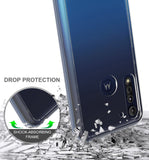 AquaFlex Transparent Clear Case Slim Cover for Motorola Moto G8 Power Lite