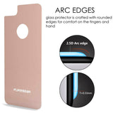 ROSE GOLD PureGear Rear/Back Tempered Glass Protector for iPhone 6/7/8 PLUS