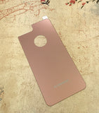 ROSE GOLD PureGear Rear/Back Tempered Glass Protector for iPhone 6/7/8 PLUS