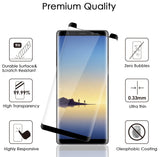 FULL SIZE HARD TEMPERED GLASS SCREEN PROTECTOR SAVER FOR SAMSUNG GALAXY NOTE 8