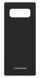 BLACK PureGear Rear/Back Tempered Glass Protector for Samsung Galaxy Note 8