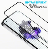 Clear Flexible TPU Case + Tempered Glass Screen Protector for Nothing Phone 1