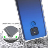 AquaFlex Transparent Anti-Shock Clear Case Cover for Motorola Moto G Play 2021