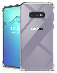 AquaFlex TPU Anti-Shock Clear Case Cover Hard Back for Samsung Galaxy S10e