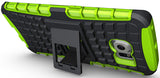 NEON LIME GREEN GRENADE GRIP SKIN CASE COVER STAND FOR SAMSUNG GALAXY S6 EDGE