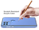 AquaFlex Transparent Anti-Shock Clear Case Slim Cover for Moto G Stylus 5G 2021
