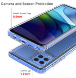 AquaFlex Transparent Anti-Shock Clear Case Slim Cover for Moto G Stylus 5G 2021
