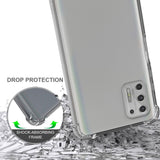 AquaFlex Transparent Anti-Shock Clear Case Cover for Motorola Moto G Stylus 2021