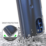 AquaFlex Anti-Shock Clear Case Slim Cover for Moto G Stylus 4G (2022)