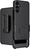 Black Hard Case Phone Cover Stand Belt Clip Holster for Samsung Galaxy A54 5G