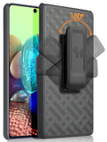 Black Case Kickstand Cover and Belt Clip for Verizon Samsung Galaxy A71 5G UW