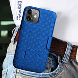 Slim Kickstand Case Cover + Belt Clip Holster + Tempered Glass for iPhone 11