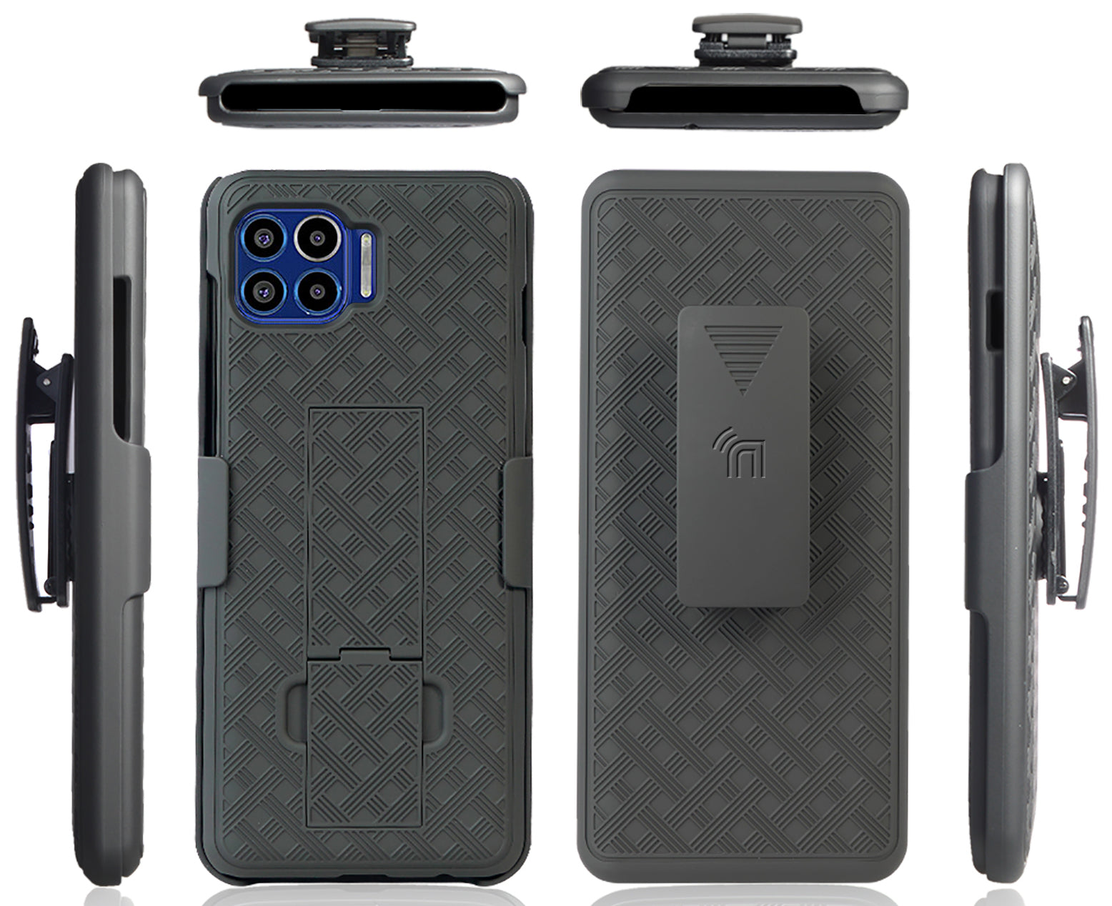 Rugged Phone Case Belt Clip for Motorola Moto E (2020) Model - Holster Rugged Phone Case Belt Clip for Motorola Moto E (2020) Model - Holster