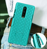 Kickstand Case Slim Hard Shell Cover and Belt Clip Holster for OnePlus 8 Phone