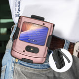 Hard Case + Belt Clip Holster for Motorola RAZR 5G Flip (2020)