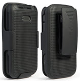 Hard Protector Case Cover and Belt Clip Holster for Alcatel Smartflip, Go Flip 3