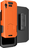 Textured Hard Case Cover Stand Belt Clip Holster for Zebra TC21 TC26 Scanner