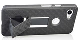 Black Case Kickstand Cover Belt Clip Holster Combo for Google Pixel 3a XL (3aXL)