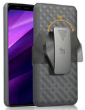 Black Case Kickstand Cover + Belt Clip Holster Holder for Google Pixel 4 XL