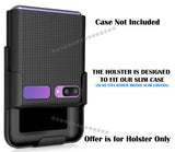 Belt Clip Holster for Samsung Galaxy Z Flip Phone (ONLY FOR USE WITH SLIM CASE)