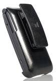 Black Belt Clip Holster Case for Alcatel Go Flip V, MyFlip, QuickFlip, A405DL
