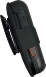 Black Rotating/Ratchet Belt Clip Holster Holder Case for Sonim XP3 Plus (XP3900)