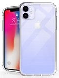 AquaFlex Transparent Anti-Shock Clear Case Slim Cover for Apple iPhone 11