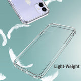 AquaFlex Transparent Anti-Shock Clear Case Slim Cover for Apple iPhone 11