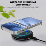 AquaFlex Transparent Anti-Shock Clear Phone Case Slim Cover for iPhone 13