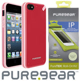 PUREGEAR SLIM SHELL CASE COVER + SCREEN PROTECTOR FOR iPHONE 5 5s SE (2016)