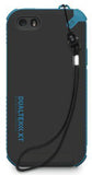PUREGEAR BLACK/BLUE DUALTEK-XT CASE BUILT-IN SCREEN PROTECTOR FOR iPHONE 5 5s