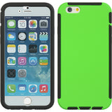 GREEN WRAP CASE COVER BUILT-IN LCD SCREEN GUARD PROTECTOR FOR iPHONE 6 (4.7")