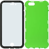 GREEN WRAP CASE COVER BUILT-IN LCD SCREEN GUARD PROTECTOR FOR iPHONE 6 (4.7")