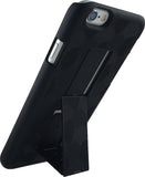 BLACK KICKSTAND HARD SHELL CASE + BELT CLIP HOLSTER FOR iPHONE 6 PLUS, 6s PLUS