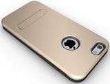 GOLD SLIM TOUGH SHIELD MATTE ARMOR HYBRID CASE COVER SKIN FOR iPHONE 6 4.7"
