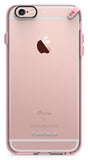 PUREGEAR SLIM SHELL PINK/CLEAR CASE HARD COVER FOR APPLE iPHONE 6/6s