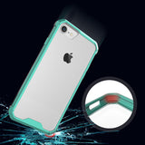Clear Hybrid Anti-Shock TPU Case Hard Cover for iPhone SE 2022/2020, iPhone 8/7