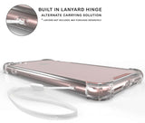 AquaFlex Clear TPU Anti-Shock Case Cover for iPhone 8, iPhone 7